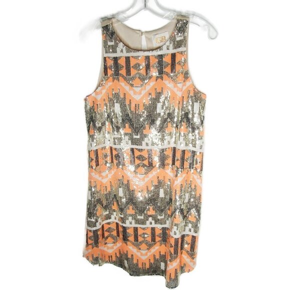 GB - Sequined Sleeveless Dress - Medium - Picture 1 of 7